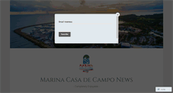Desktop Screenshot of casadecampomarinanews.com